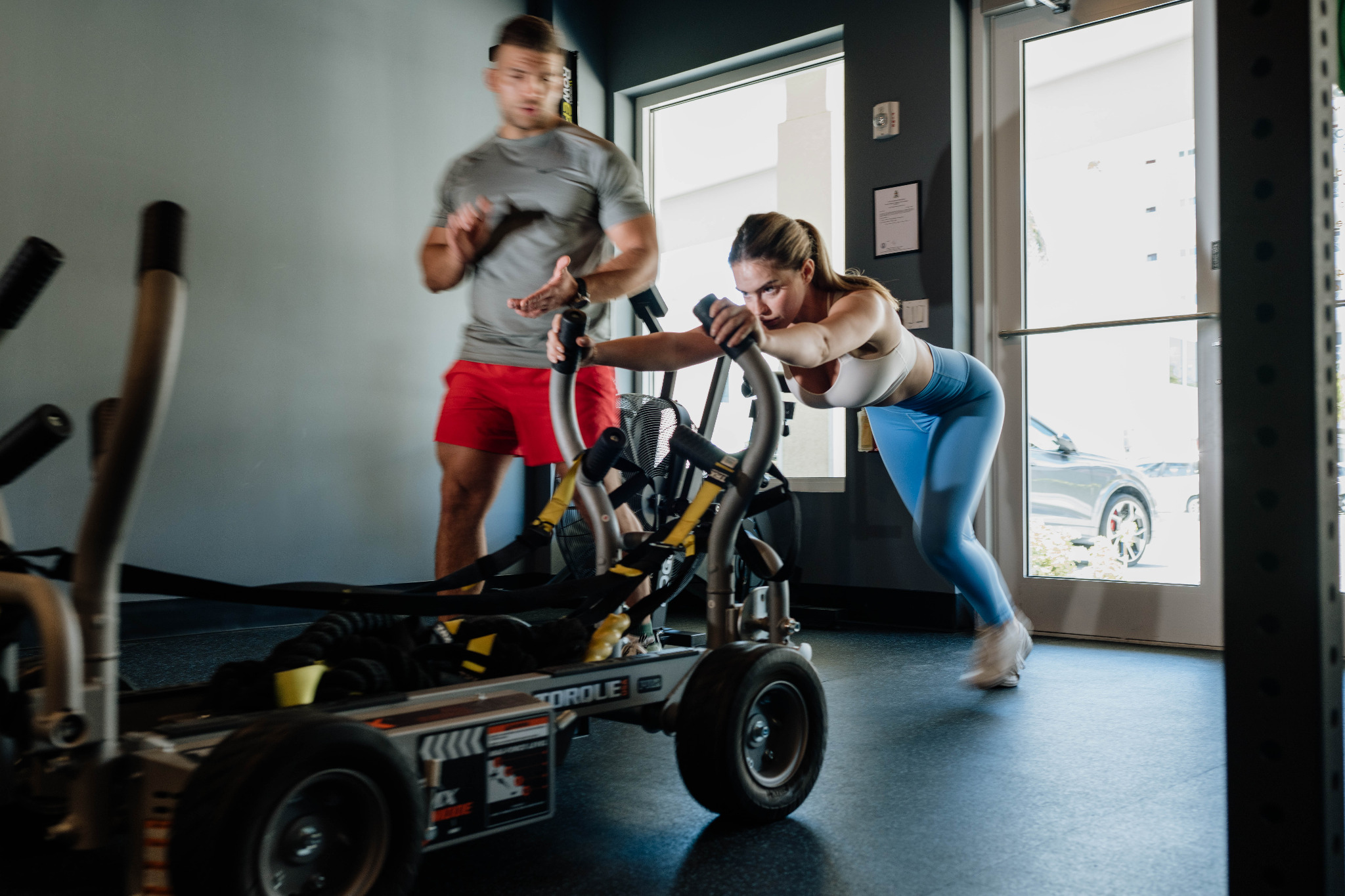 Private strength coaching session with Bogdan Nikolic